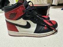 Nike Air Jordan 1 Retro High OG Bred Toe 26cm_画像3