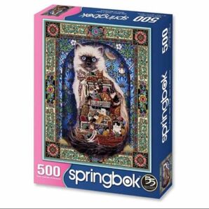 Springbok ジグソーパズル ジグゾーパズル パズル 500ピース 大人のパズル 猫 飾り 飾り 海外製