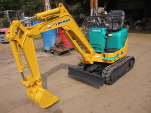 Yanmar Mini Excavator SV08-1A 点Authorised inspection整備済 愛知Prefecture岡崎市より 可変脚 下取り査定可能