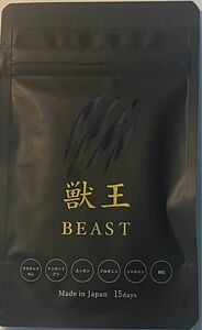 獸王 BEAST【新品未開封】獣王BEAST 15日分x1獣王 BEAST＜トンカットアリ含有加工食品＞