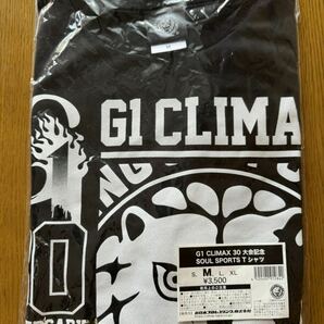 未開封 新日本プロレス SOUL SPORTS G1 CLIMAX 30 Tシャツ サイズM プロレス 衣類 グッズ 新日 ソウルスポーツの画像1