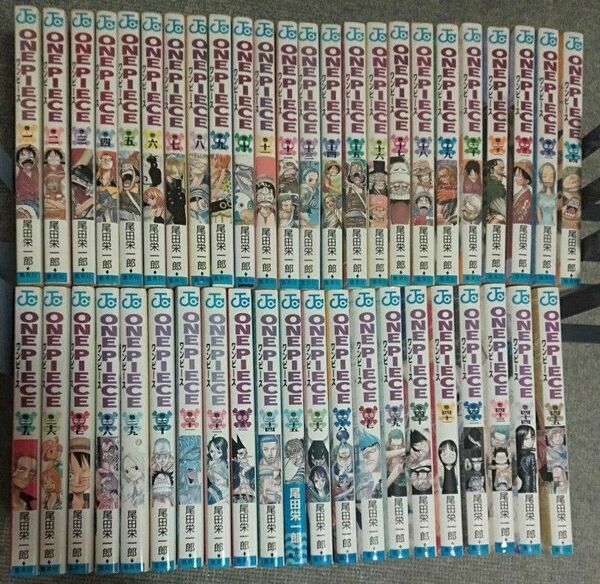 ONE PIECE 1巻〜45巻　セット　初版あり　帯付きあり