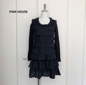 PINK HOUSE ピンクハウス　セットアップ　フリル　リボン　ワンピース