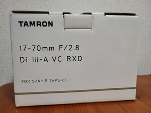 Tamron 17-70mm F/2.8 Di III-A VC RXD Sony ソニー Eマウント 美品 APS-C TAMRON タムロン eマウント APSC レンズフィルター付き