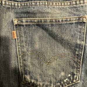 70'S 79年製 ヴィンテージ Levi's リーバイス 519 インディゴデニム オレンジタブの画像3