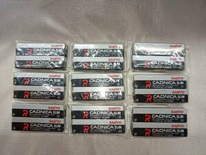 QAZ13031*SANYO Sanyo chewing gum battery KF-A600 36 pcs set summarize used battery no check 