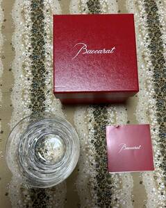 Baccarat　バカラ 　タンブラー　ルチア　 2017年　クリスタルガラス /　未使用品・箱あり