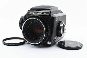 Zenza Bronica S2 + Nikkor-P 75mm F2.8 Lens Film Camera レンズ付 中判 フィルムカメラ / ゼンザブロニカ ※現状品 ジャンク #4848