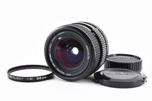 希少銘玉 Minolta MD Zoom 24-35mm F3.5 MF Lens 広角 ズームレンズ / ミノルタ MD Mount 激レア 保護フィルター付 完動品 ※1 #5987