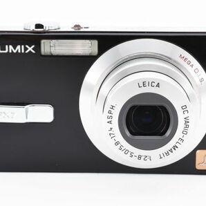 動作確認済 Panasonic Lumix DMC-FX7 Black Compact Digital Camera ブラック コンパクトデジタルカメラ / パナソニック ルミックス #5989の画像3