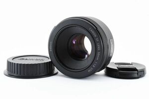 完動美品 Canon Lens EF 50mm F1.8 STM AF Standard Lens 単焦点 標準 レンズ / キヤノン EF Mount フルサイズ対応 軽量 ボケ味抜群 #0796