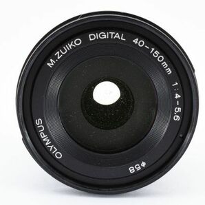 完動品 OLYMPUS M.ZUIKO DIGITAL ED 40-150mm F4.0-5.6 R ブラック 望遠 ズームレンズ / オリンパス マイクロフォーサーズ M4/3 ※1 #0798の画像2