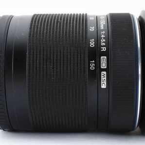 完動品 OLYMPUS M.ZUIKO DIGITAL ED 40-150mm F4.0-5.6 R ブラック 望遠 ズームレンズ / オリンパス マイクロフォーサーズ M4/3 ※1 #0798の画像7