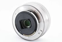 完動美品 SONY E 16-50mm F3.5-5.6 OSS SELP1650 Silver AF Standard Zoom Lens 標準 ズームレンズ パワーズーム / ソニー E APS-C #0805_画像4