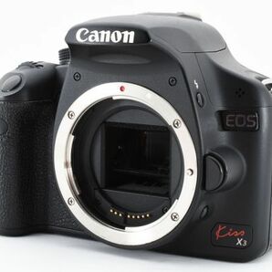 動作良好 Canon EOS kiss X3 Body AF SLR Digital Camera ボディ デジタル一眼レフカメラ / キヤノン EF APS-C バッテリー、充電器付 #0809の画像2