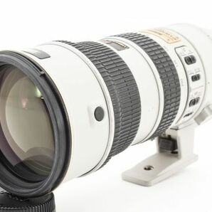 希少動作品 Nikon AF-S VR-NIKKOR 70-200mm F2.8 G ライトグレー 手ブレ補正 大口径 望遠 ズームレンズ ニコン F フルサイズ対応 ※1 #5181の画像2