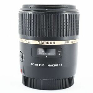 完動良品 Tamron SP AF 60mm F/2 Di II LD [IF] MACRO 1:1 単焦点 マクロレンズ / タムロン キヤノン Canon EF APS-C 近距離撮影 #8614の画像8