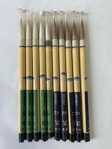 * calligraphy writing brush . character normal axis /10 pcs set /3 number / large writing brush 