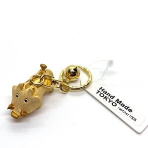 未使用品 Hand Made TOKYO 干支イノシシ キーホルダー