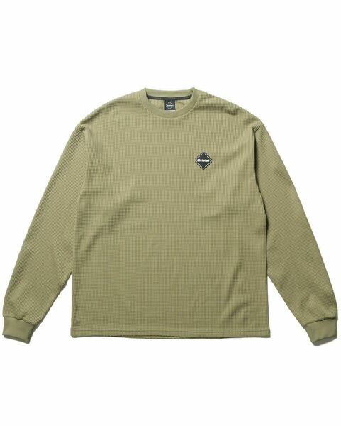 XL 新品 送料無料 FCRB 24SS TECH WAFFLE TEAM CREWNECK TOP BEIGE SOPH SOPHNET F.C.R.B. ブリストル BRISTOL F.C.Real Bristol ロンT