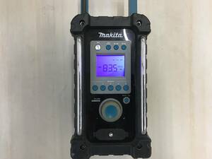 ◆◇makita マキタ MR100 ラジオ AM FM 動作品 アンテナ補修あり中古！ KD-8◇◆