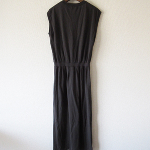 AURALEE for RonHerman / オーラリー フォー ロンハーマン A9SD04RH LUSTER PLAITING SLEEVELES LONG ONE-PIECE CHARCOAL 0の画像2