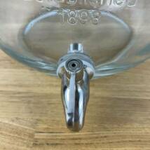 ec419 Yorkshire Mason Jar Drink Dispenserヨークシャーメイソンジャー ドリンクディスペンサーガラス瓶 アンティーク ガラス容器 1898年 _画像6