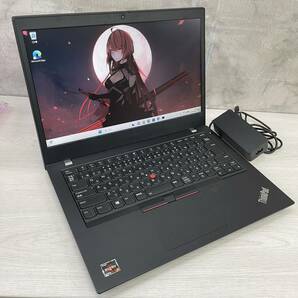 専用ページ8台+Officeまとめ商品 レノボ Thinkpad L14 Windows 11 Pro AMD Ryzen 5 Pro 4650U& Radeon Graphics 16GB SSD512GBの画像2