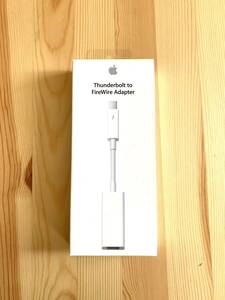 Apple Thunderbolt FireWire MD464ZM new goods unopened 