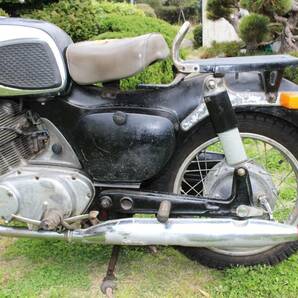 ホンダ ドリーム C72 HONDA 250cc 書類有 不動 訳アリ 茨城県日立市 引き取りの画像6