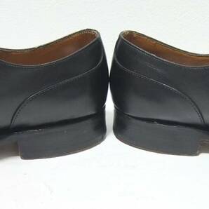 英国製 CHEANEY チーニー ストレートチップ レザーシューズ 黒 ５1/2 革靴の画像5