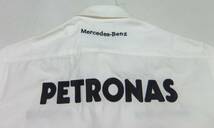 ヘンリーロイド × メルセデスベンツ 半袖 ボタンダウンシャツ 白 M オックスフォードシャツ Mercedes Benz HENRI LLOYD_画像4