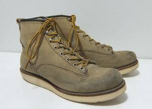 2006年 REDWING 2908 ラインマン スエード ７1/2D 25.5cm レッドウィング 