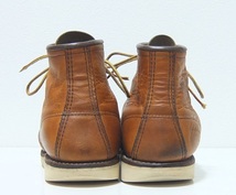 サイド羽タグ REDWING 875 アイリッシュセッター 茶 ７1/2Ｅ 25.5cm レッドウィング モックトゥ_画像5