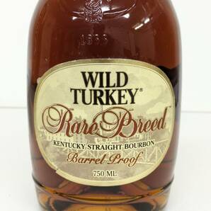 1円〜/未開栓/レア WILD TURKEY RareBreed 750ml 110Proof ワイルドターキー レア・ブリード 750ml 55％の画像4