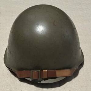 チェコスロバキア軍 ヘルメット 鉄帽 VZ53 58cm〜59cm  検索:ソ連軍 ソビエト ロシア WW2 の画像3