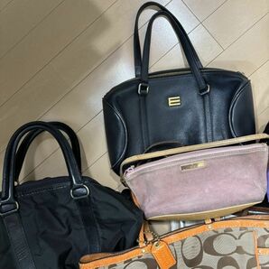 【1円スタート】【ジャンク】レディース バッグ まとめ 10点 coach コーチ GUCCI グッチ JM02の画像2