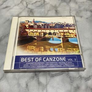 CD 中古品 BEST OF CANZONE VOL.2／Various i25