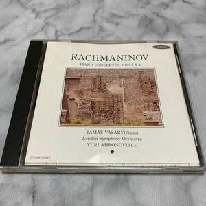 CD 中古品 RACHMANINOV PIANO CONCERTOS NOS 2&4 i61