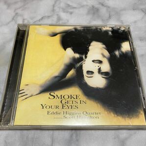 CD 中古品 Eddie Higgins & Scott Hamilton Smoke Gets In Your Eyes j7の画像1