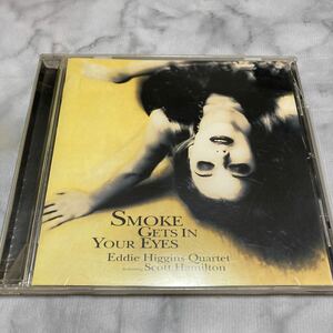 CD 中古品 Eddie Higgins & Scott Hamilton Smoke Gets In Your Eyes j7