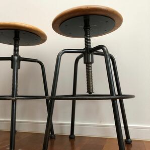 【2脚セット】Knot antiques CRASH GATE CONVEX STOOL S 昇降式スツール 関家具 コンベックス スツール 【送料無料】の画像7