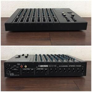 BOSS ボス BX-8 8chステレオミキサー ACE-100アダプター付 簡易音出し確認済み の画像6