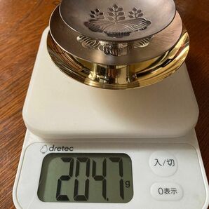 純銀　銀杯　金杯204.7g 全てにS IVER か純銀の刻印有ります。