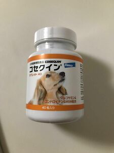 コセクイン　犬用健康補助食品　40粒　