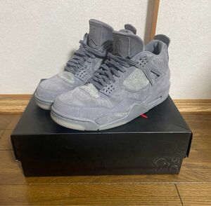 KAWS × Nike Air Jordan 4 Retro "Grey"カウズ × ナイキ エアジョーダン4 レトロ "グレー"