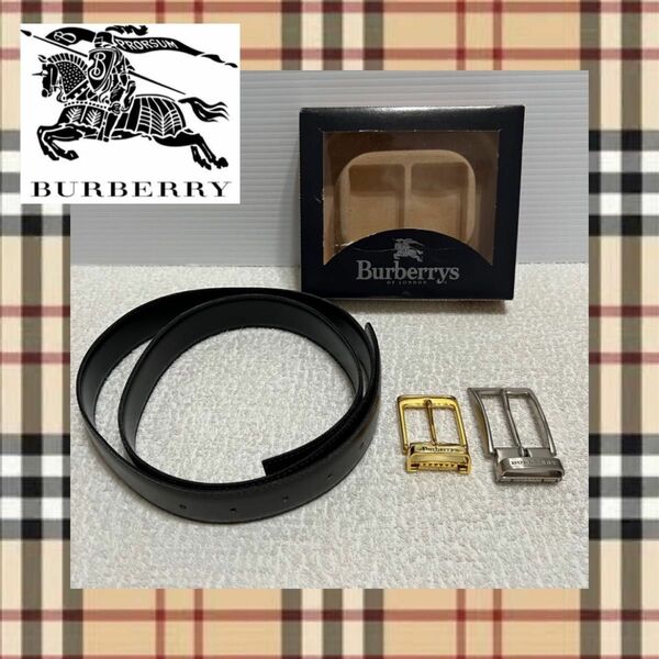 ☆新品未使用 BURBERRY ベルトセット