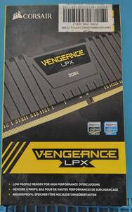 ★☆CORSAIR VENGEANCE DDR4　8GbX2 ジャンク☆★