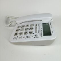 シャープ SHARP デジタルコードレス電話機 JD-G32CL jd-g32cw 親機1 子機1台 ホワイト_画像4