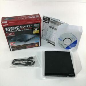 動作OK LOGITEC ロジテック　外付け　マルチDVD RECORDER LDR-PUD8U3VBK レターパックOK